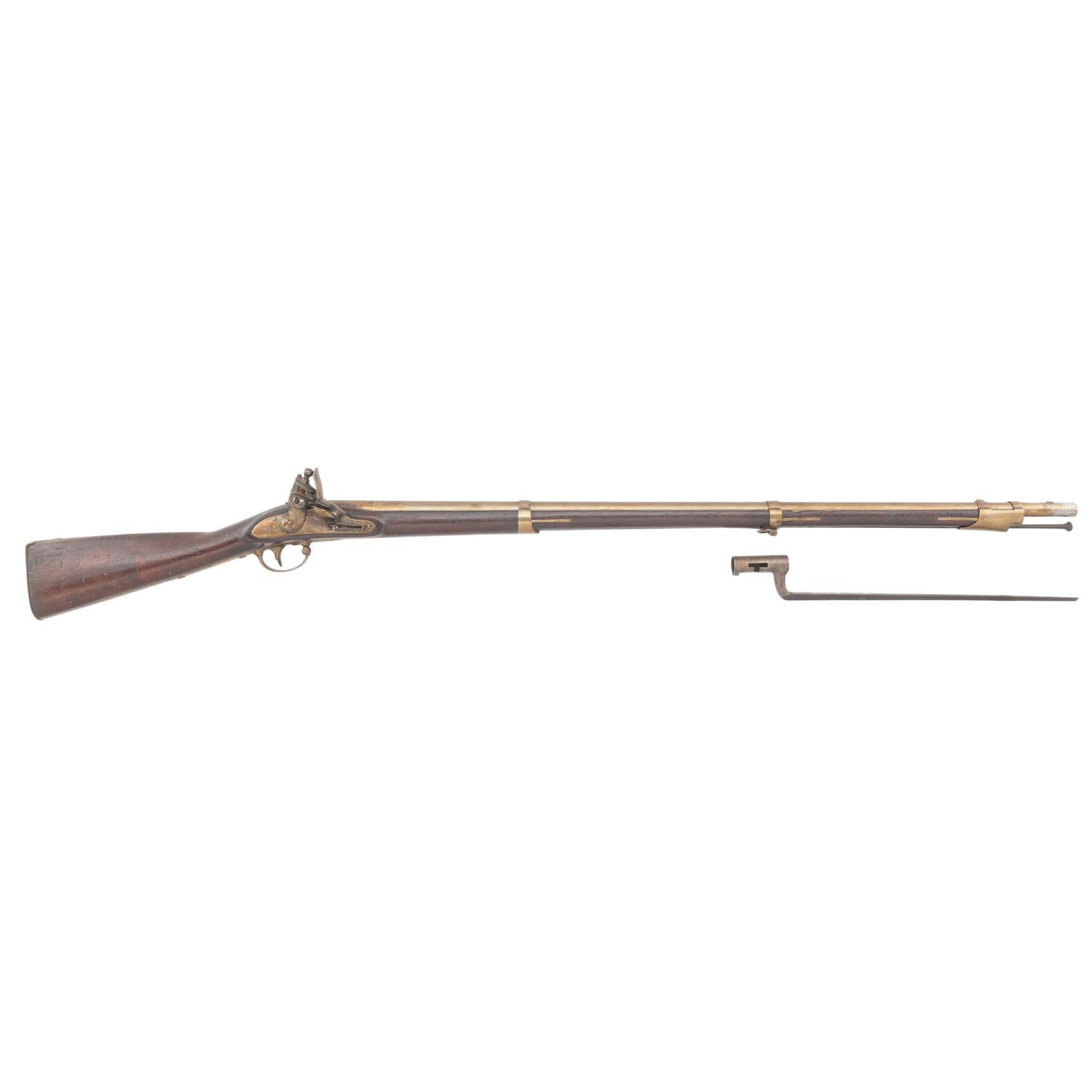 US Model 1828 (M1816 Type III) M.T. Wickham Contract Musket with Bayonet