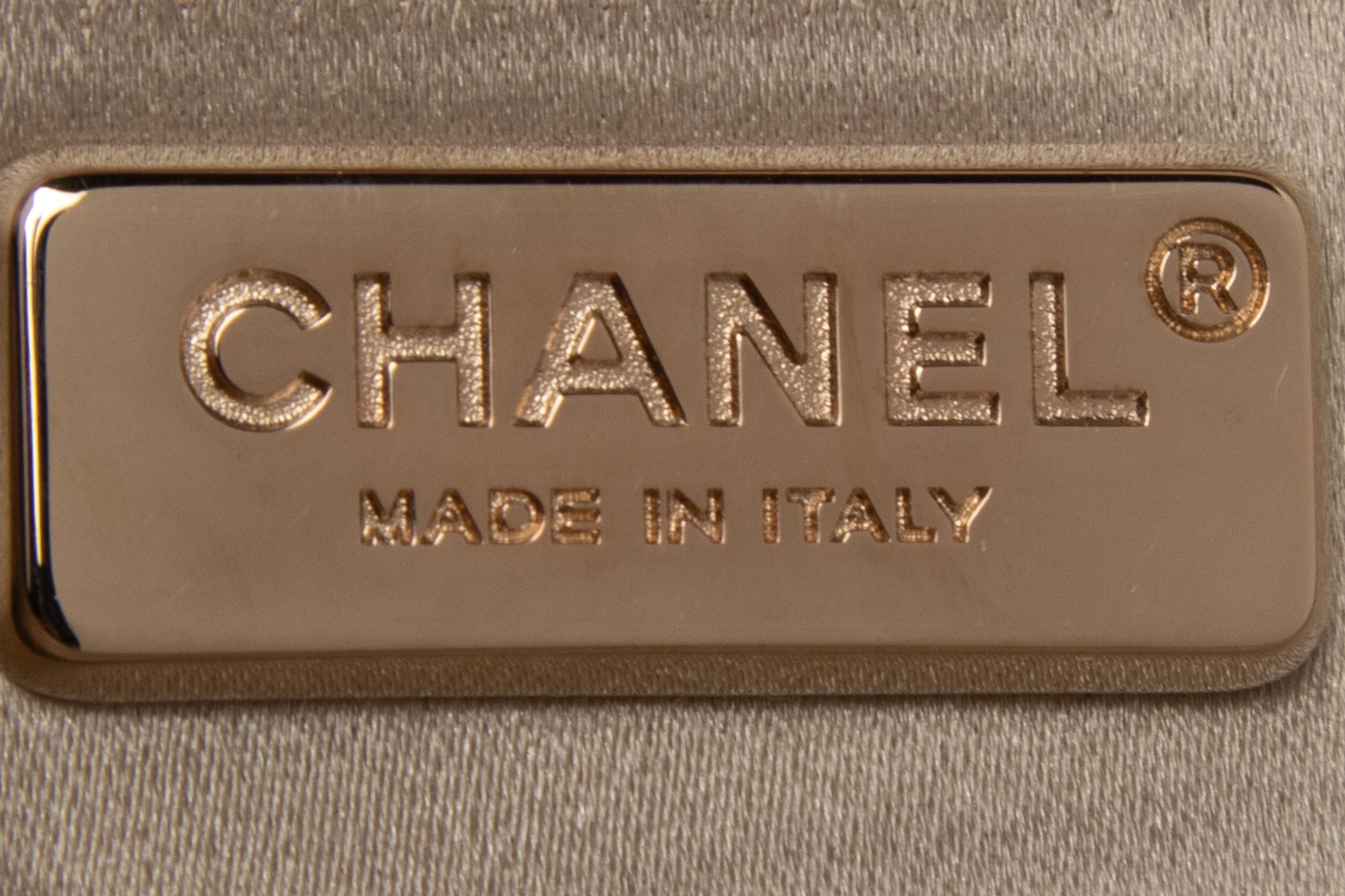 Chanel Metallic Lambskin Clutch, 2015-16