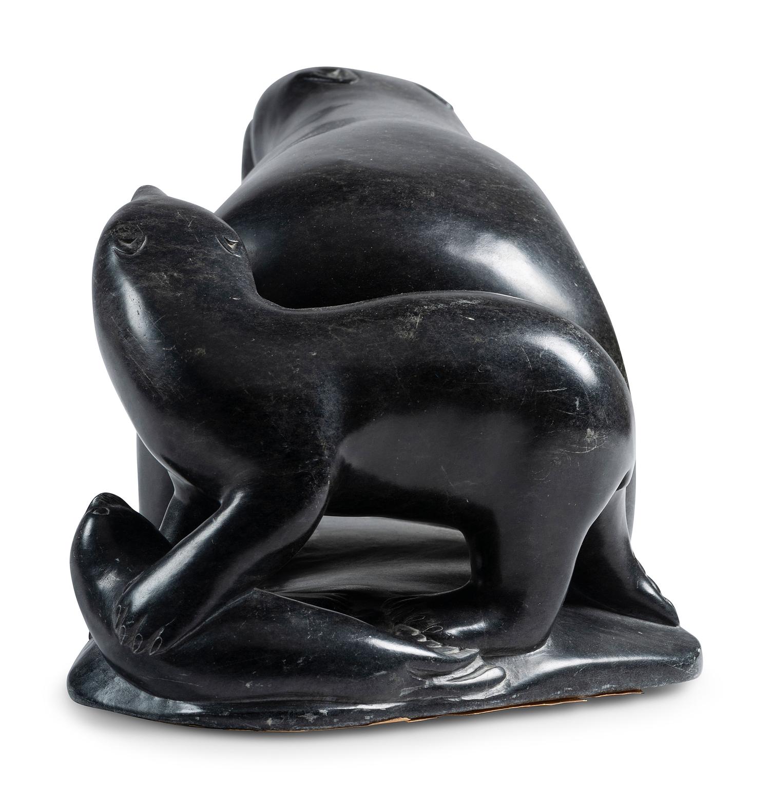 Two Bears and Seal