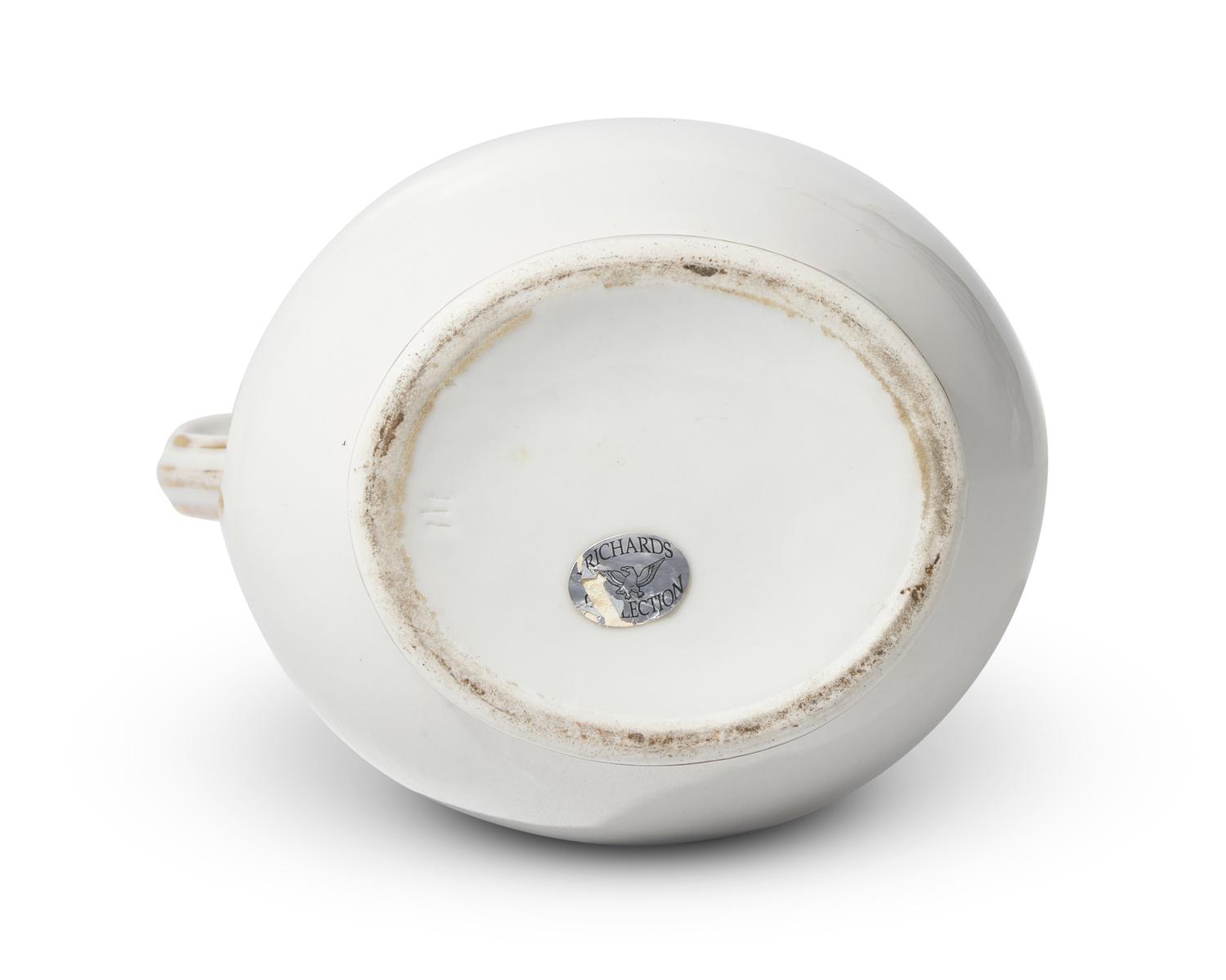 A Presidential Porcelain Water Pitcher Associated With Chester A. Arthur (1829-1886)