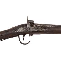 Percussion Altered British Board of Ordnance Marked Northwest Trade Gun by Morris