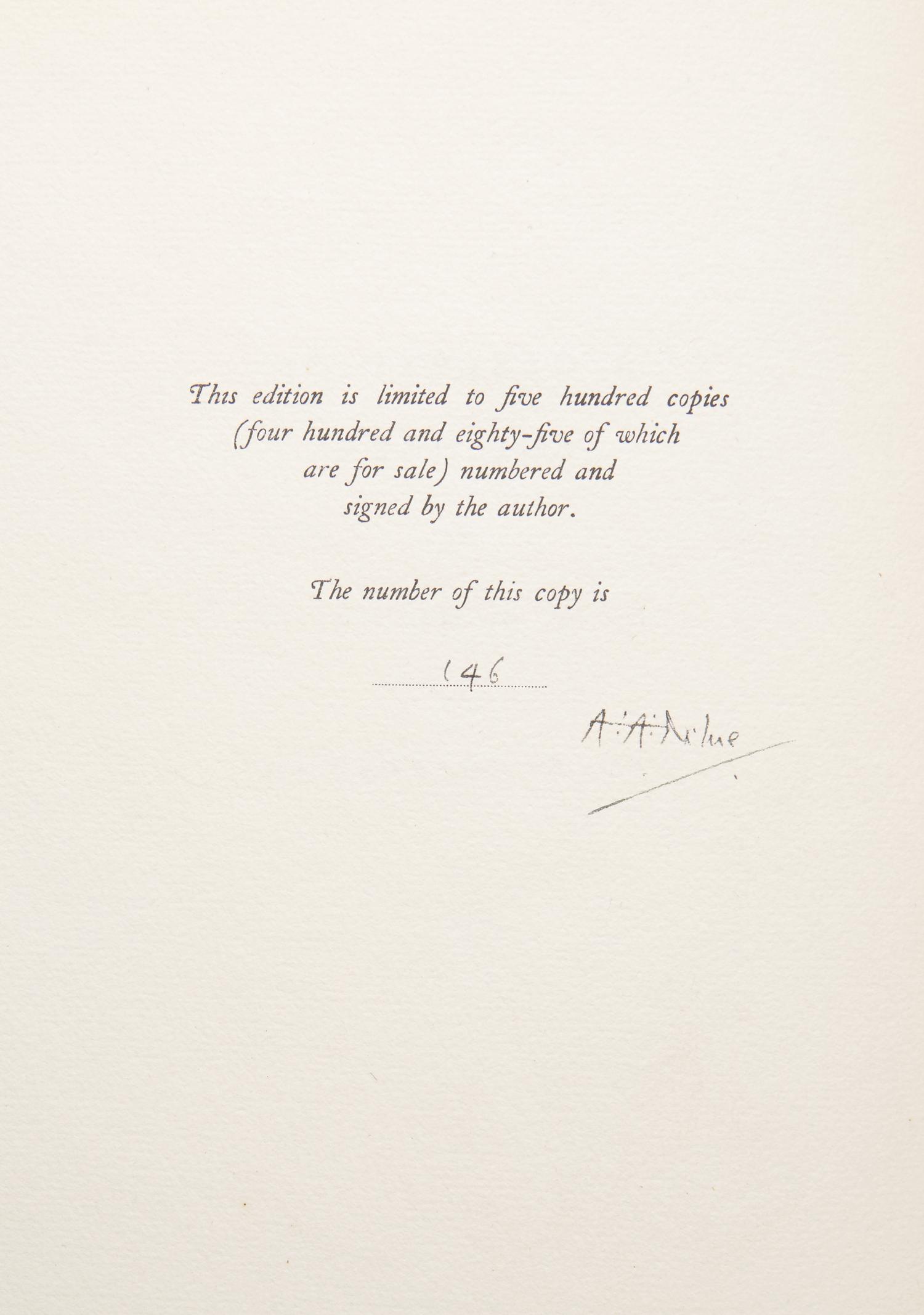 [Children's & Illustrated] Milne, A.A. A Gallery of Children