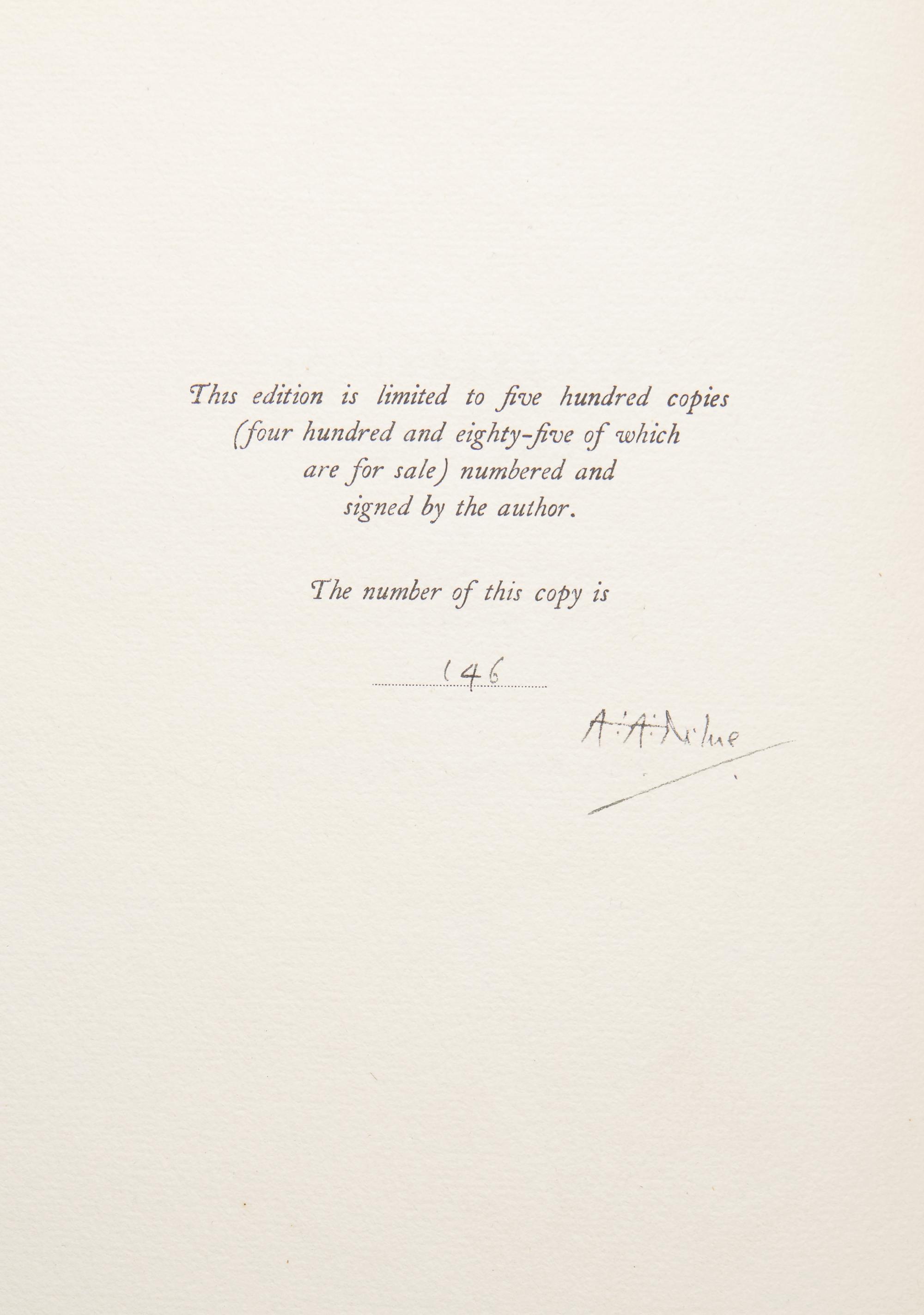 [Children's & Illustrated] Milne, A.A. A Gallery of Children