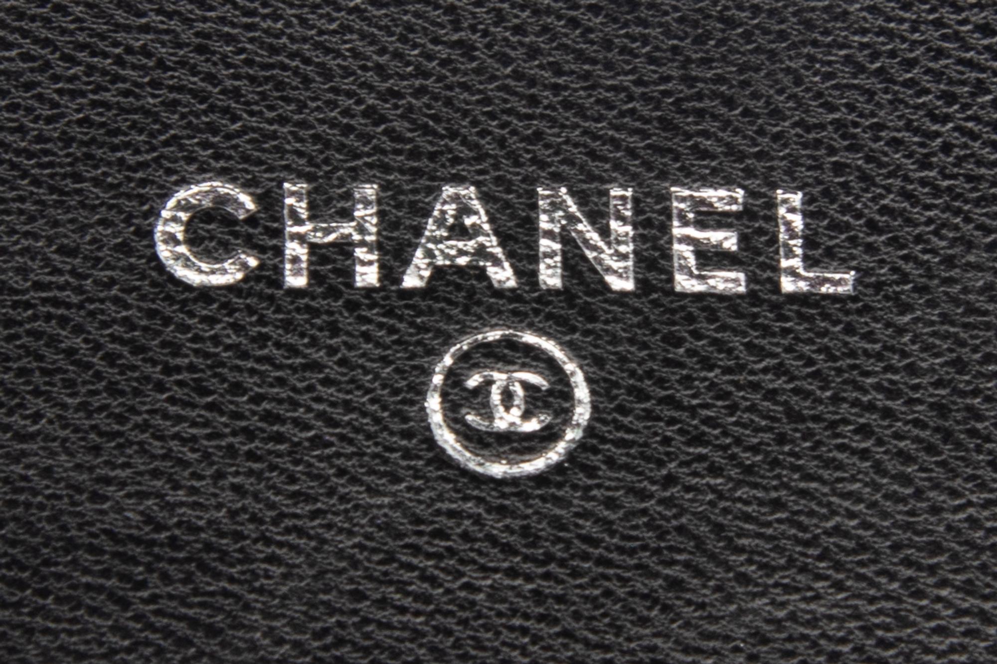 Chanel Clutch in Quilted Black Lambskin