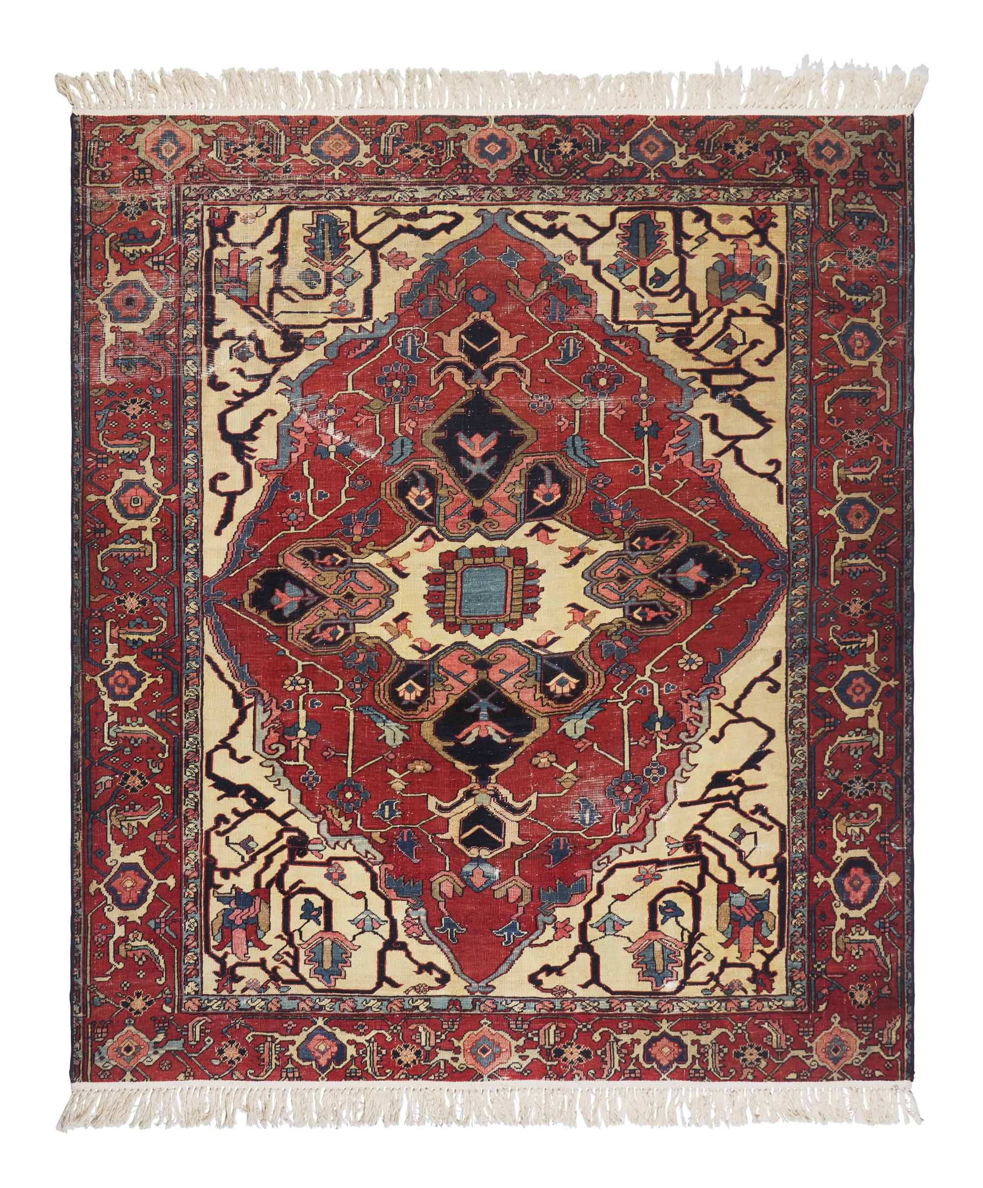 A Heriz Rug