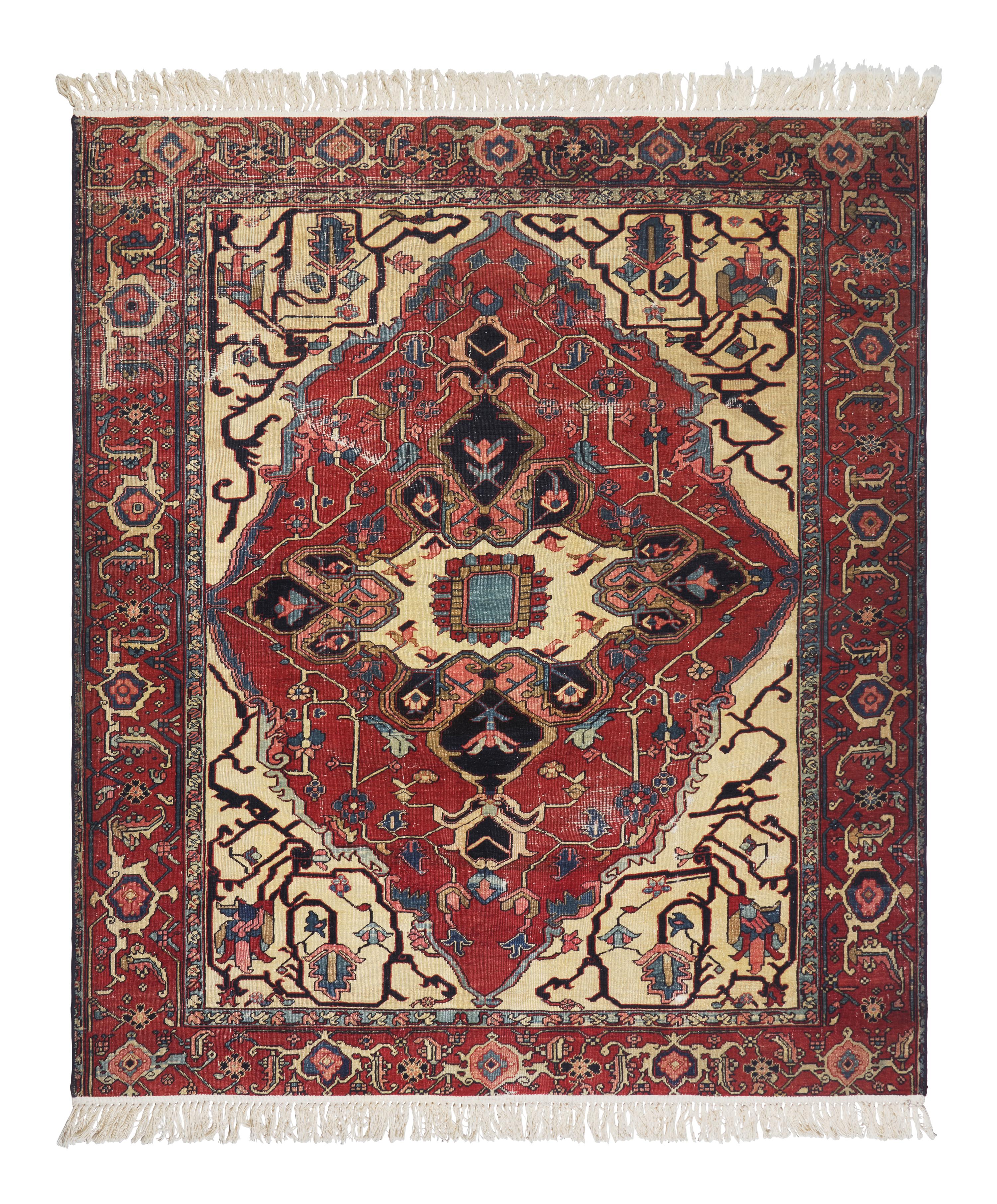 A Heriz Rug