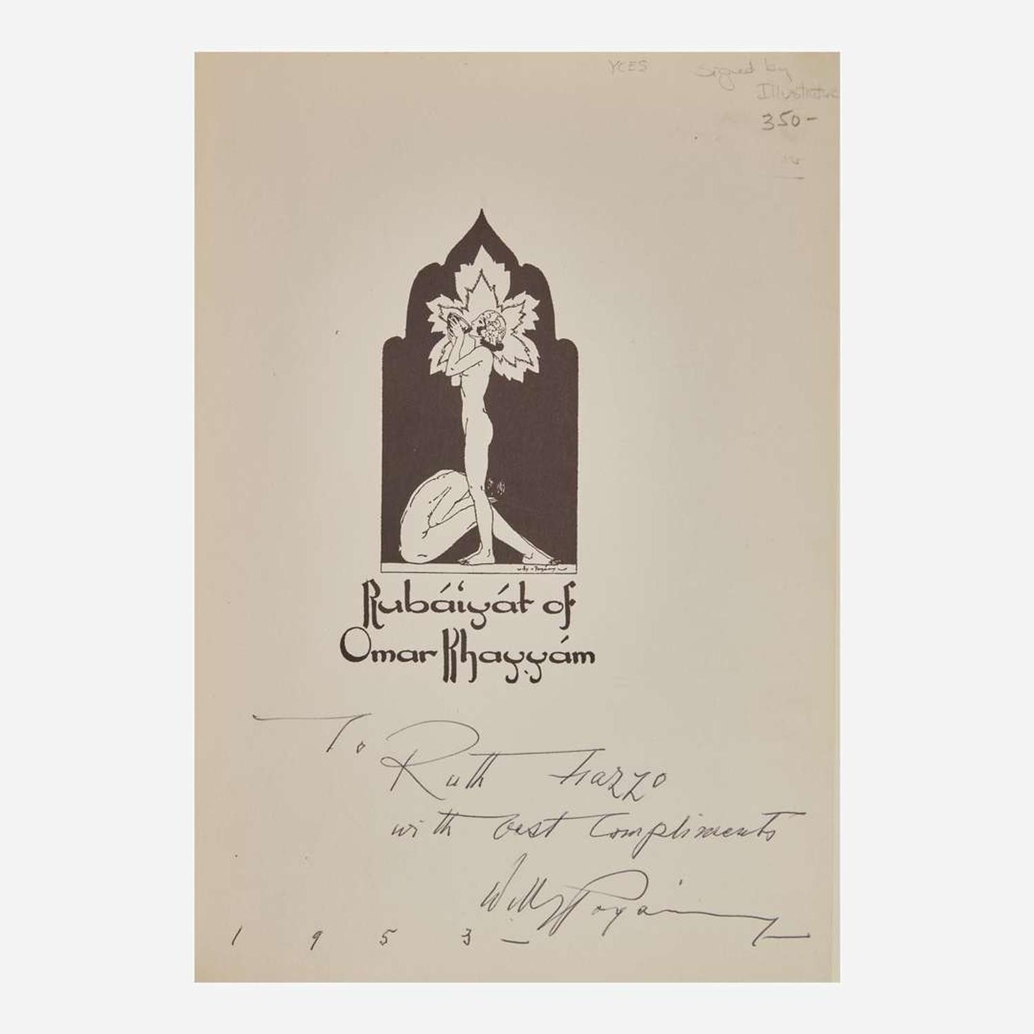 [Children's & Illustrated] Pogany, Willy Group of 4 Titles Including Two Inscribed