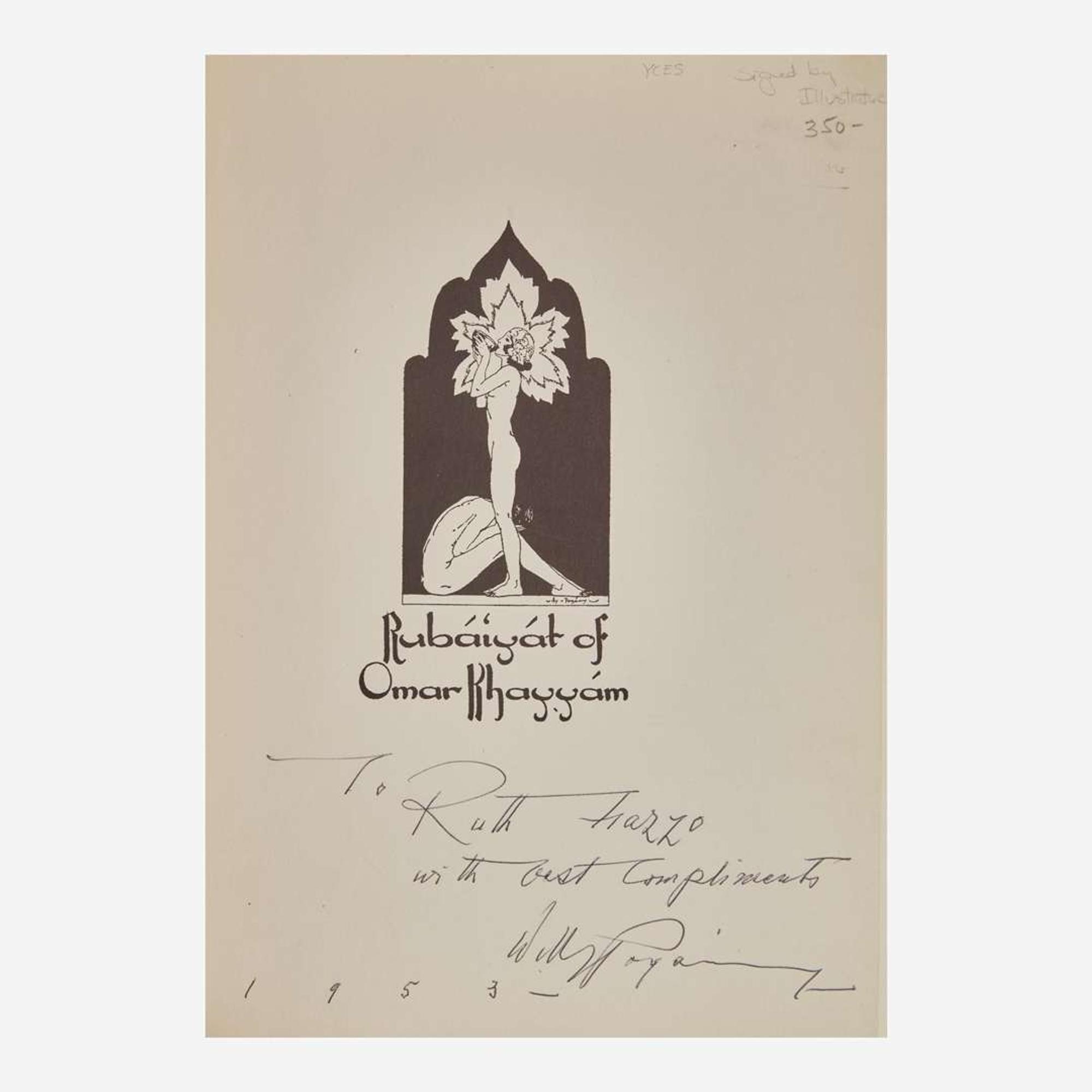 [Children's & Illustrated] Pogany, Willy Group of 4 Titles Including Two Inscribed