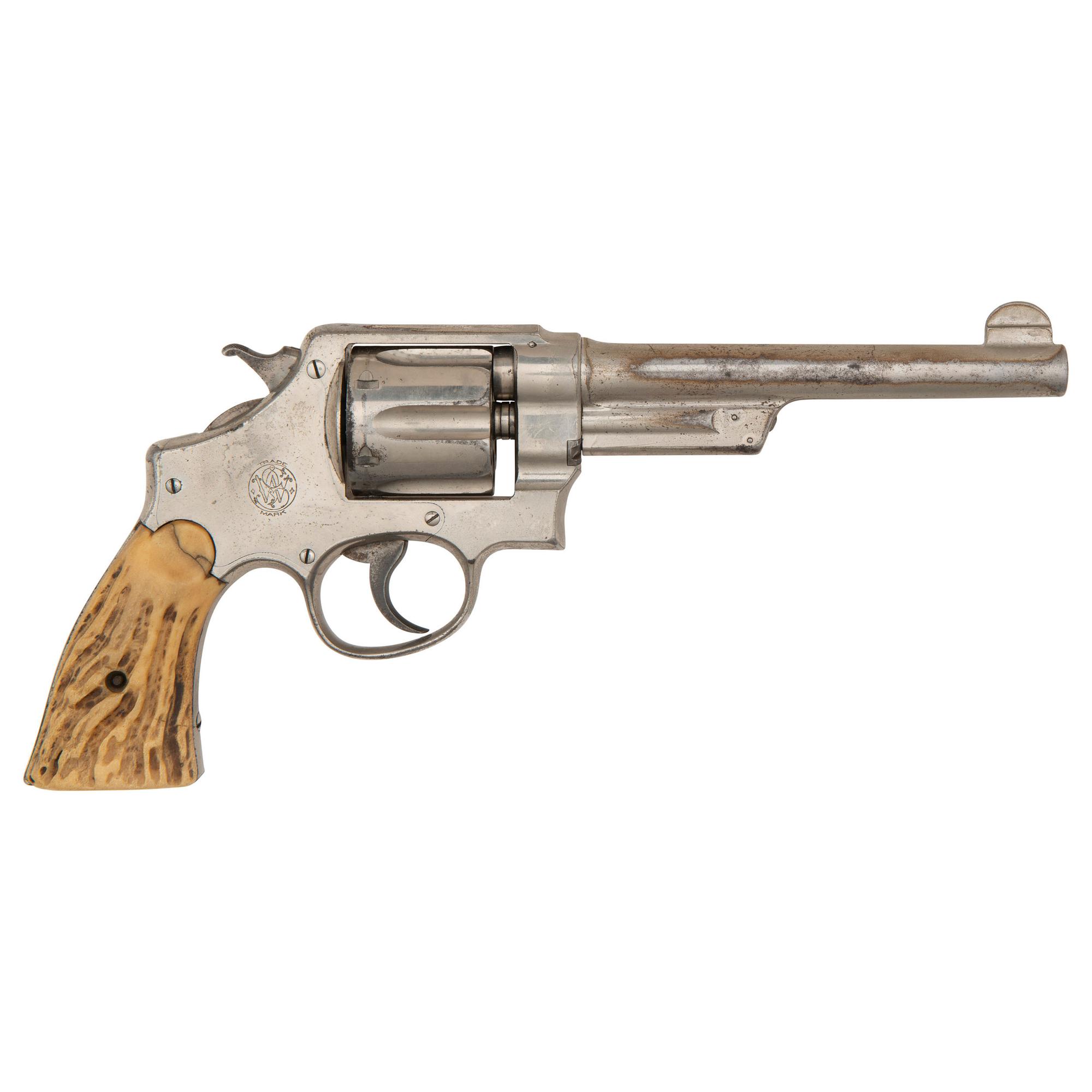 **Smith & Wesson .44 Hand Ejector First Model Triple Lock