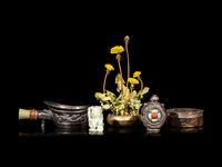 Five Chinese Scholar's Objects