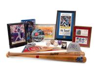 A Large Collection of Chicago Cubs Memorabilia Including Signed Autograph Items (Beckett Authentication Services BAS Certified),