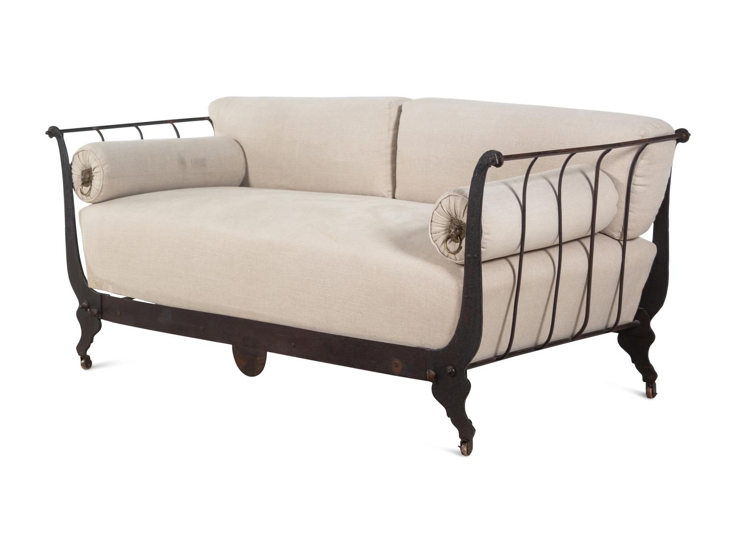 A French Iron Daybed
