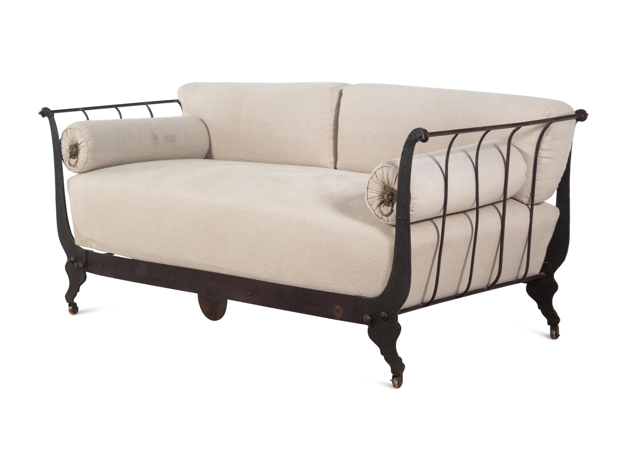 A French Iron Daybed