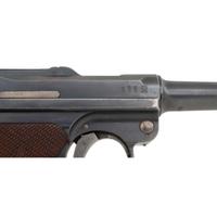 **WWI Era 1916 Dated DWM Luger with Non-Matching Holster