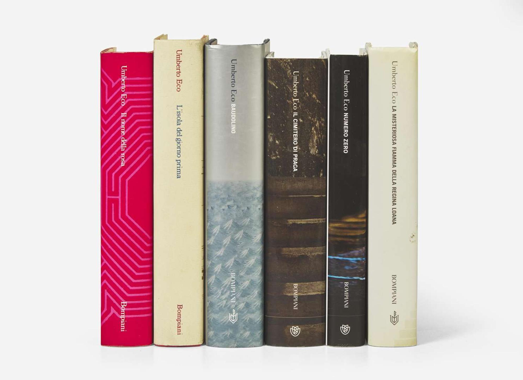 [Literature] Eco, Umberto: Group of 6 First Editions
