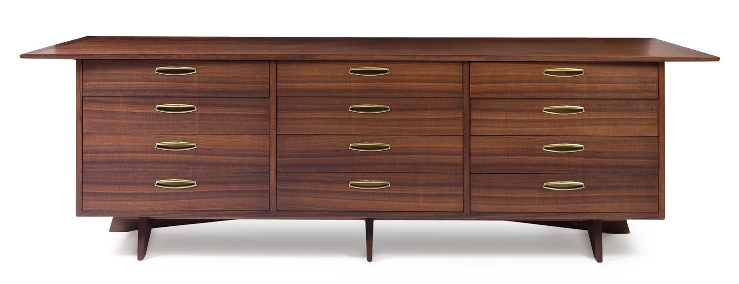 George Nakashima (Japanese/American, 1905-1990), WIDDICOMB, c.1960, sideboard, model no. OH-212-L