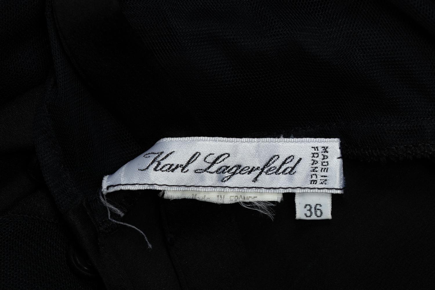 Karl Lagerfeld Gown, 1994