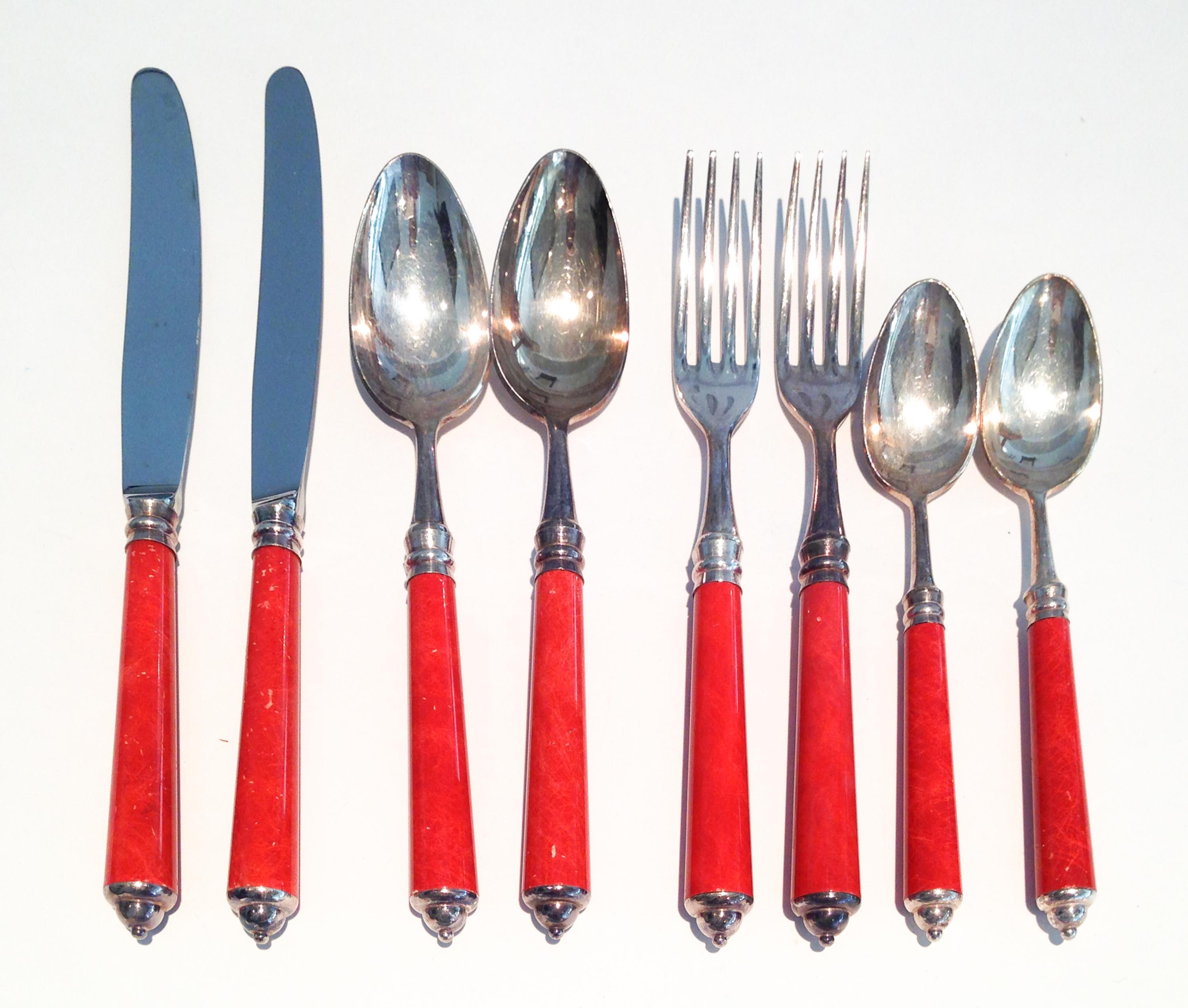 A Laure Japy Flatware Service