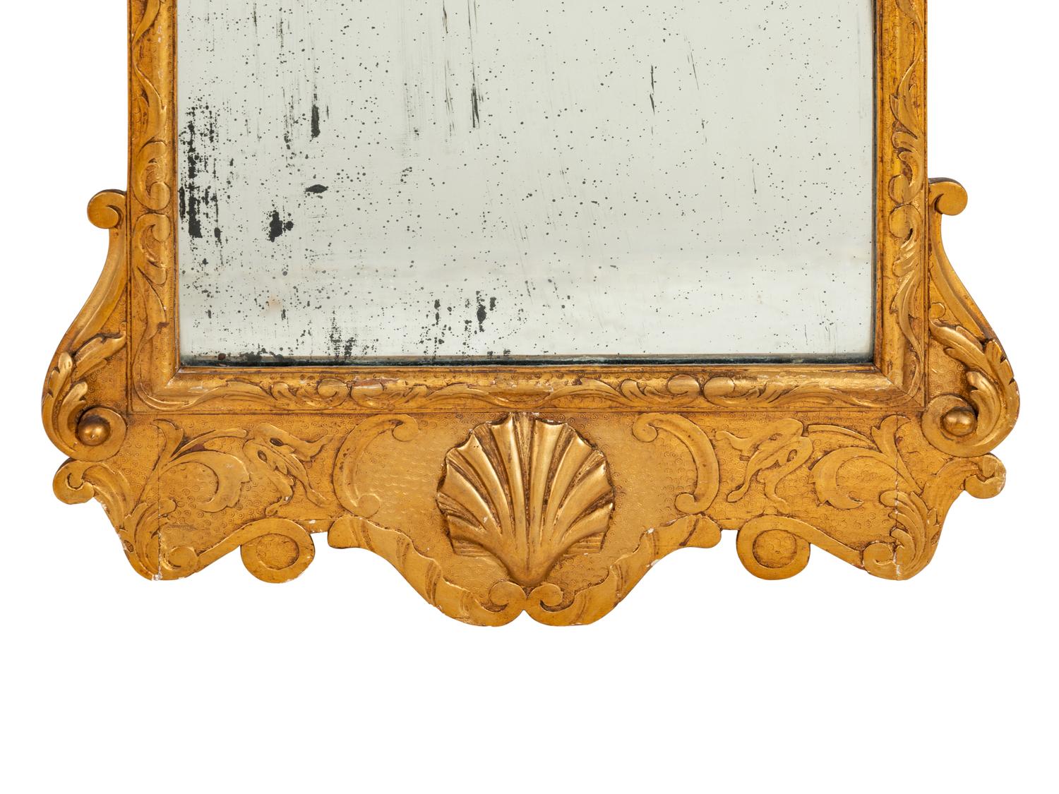 A George I Style Giltwood Mirror