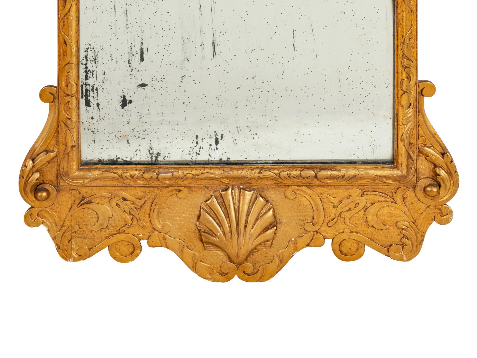 A George I Style Giltwood Mirror