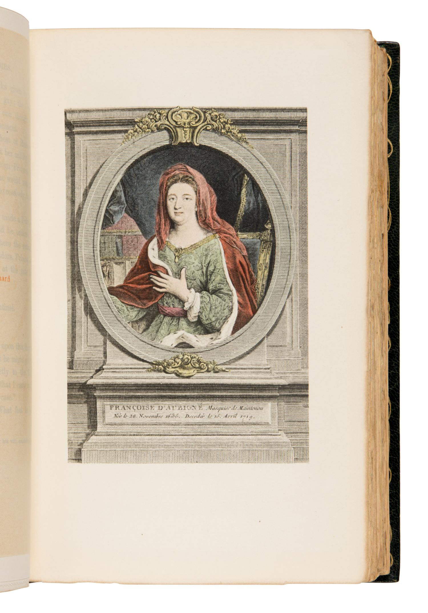 [Binding]. Charlotte, Madame Elizabeth, Duchess of Orleans (1652-1722). Secret Memoirs of the Court of Louis XIV and of the Regency. London: The Grolier Society, [ca. 1900].