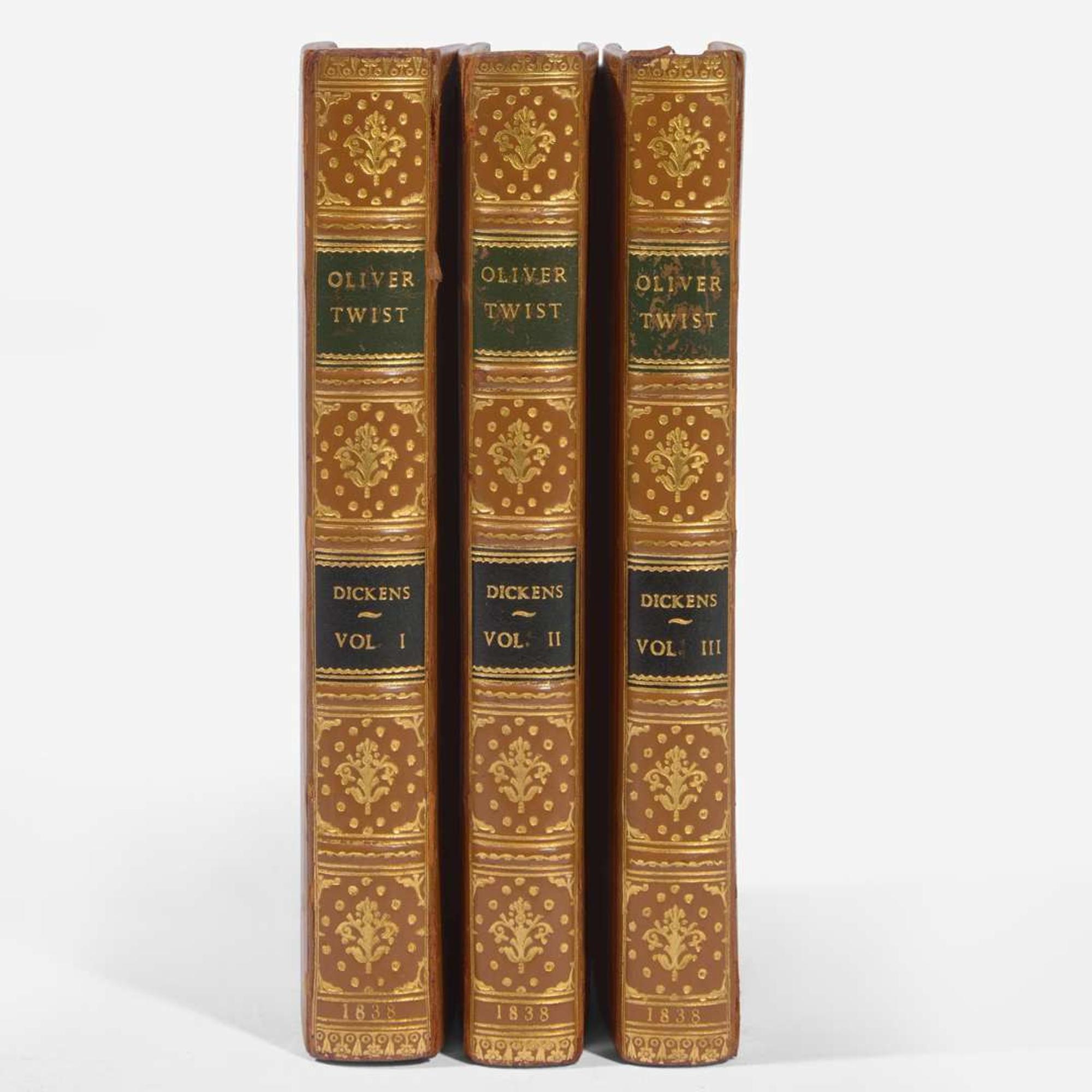 [Literature] (Dickens, Charles) Oliver Twist; or, the Parish Boy's Progress. By "Boz."