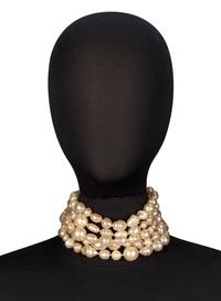 Chanel, Gripoix Pearl Collar Necklace