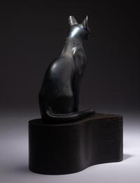 An Egyptian Bronze Cat