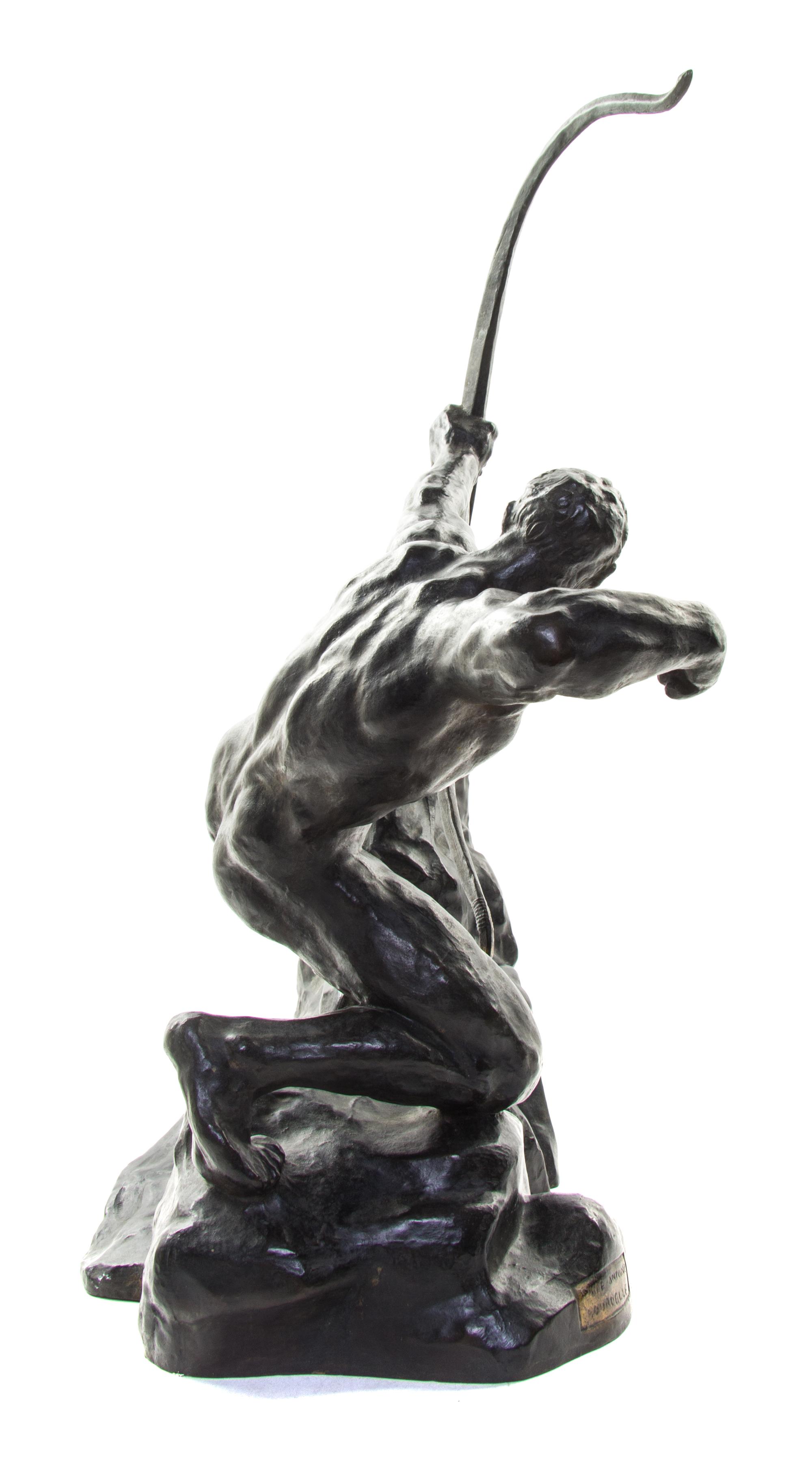 Emile Antoine Bourdelle, (French, 1861-1929), Herakles, archer