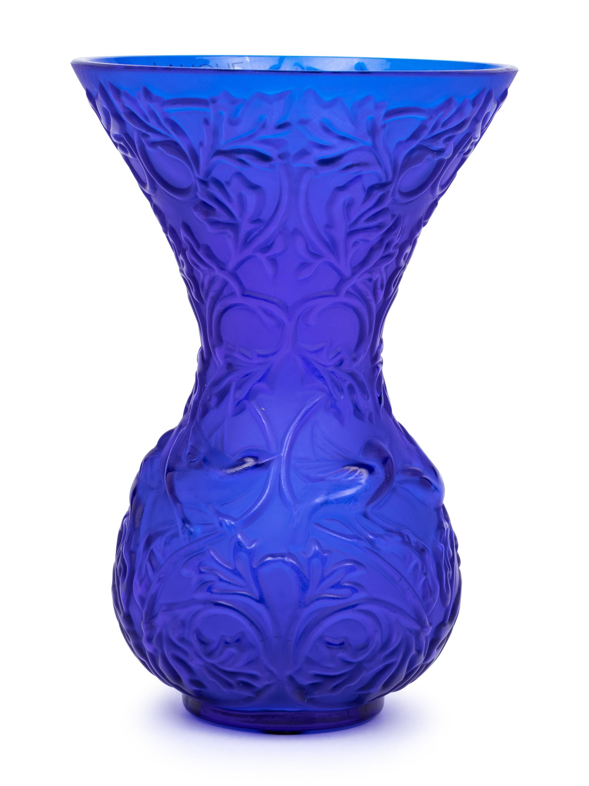 A Lalique Arabesque Vase