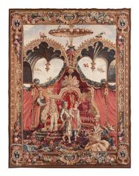 A Continental Tapestry Depicting the Audience of the Prince