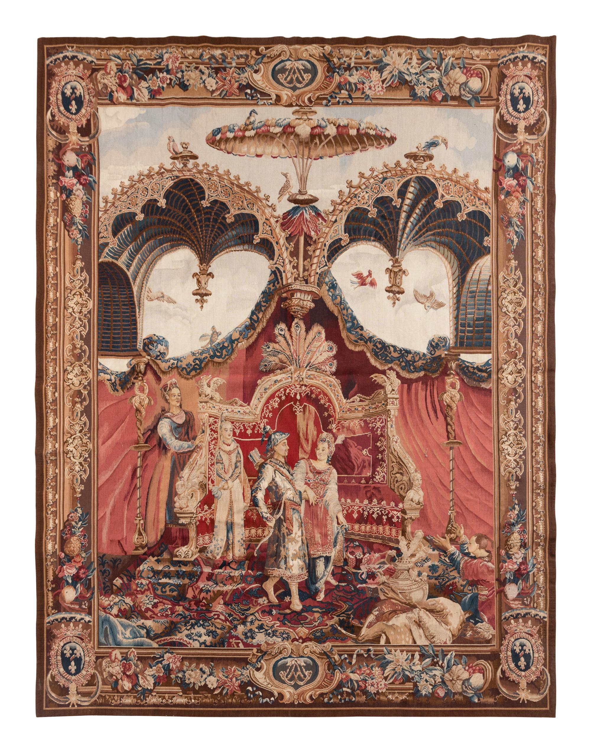 A Continental Tapestry Depicting the Audience of the Prince