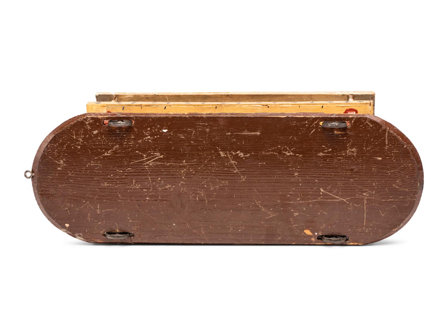 A Noah’s Ark Painted Wood Pull Toy