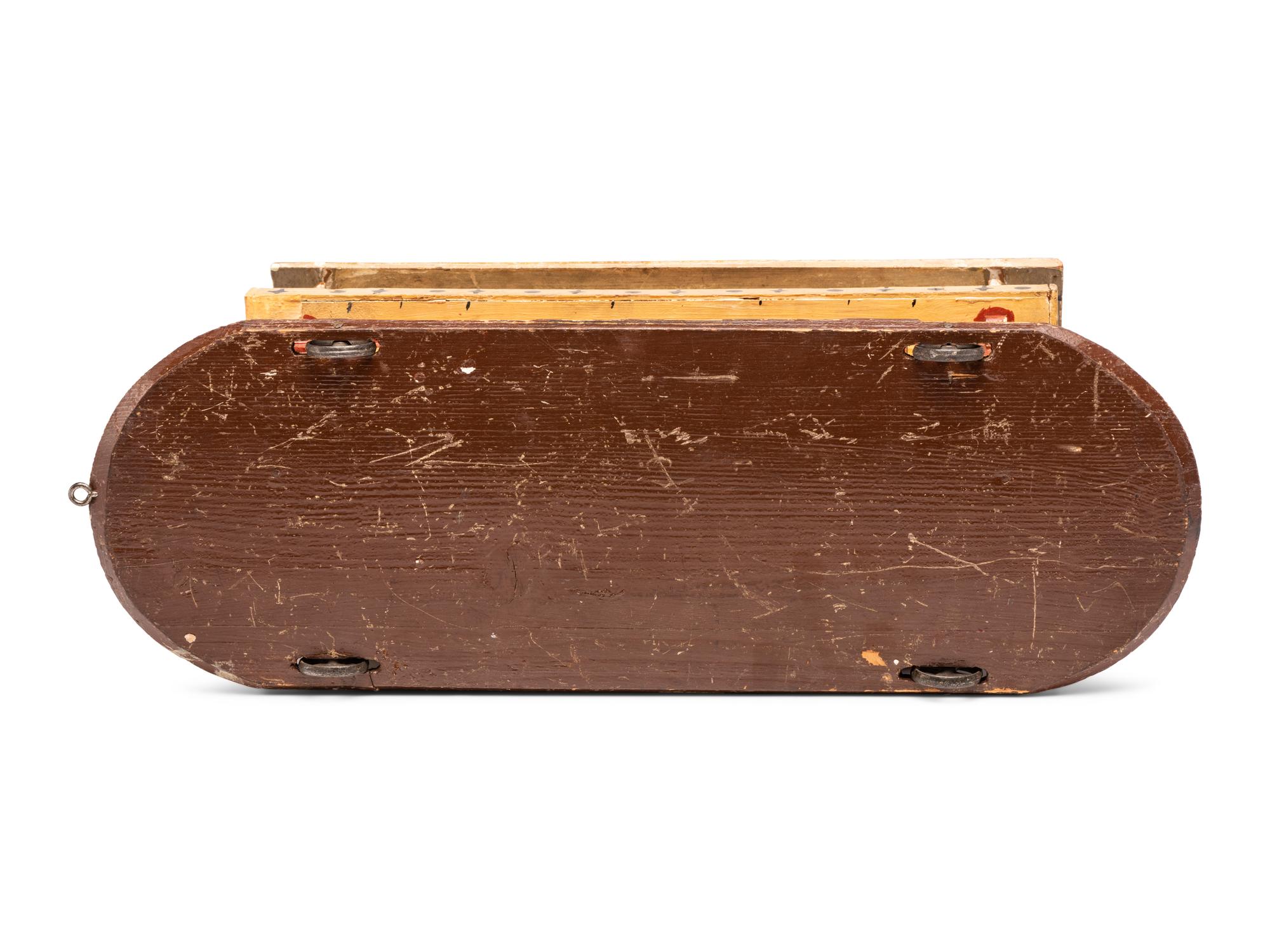 A Noah’s Ark Painted Wood Pull Toy