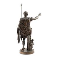 An Italian Bronze Model of Augustus of Prima Porta