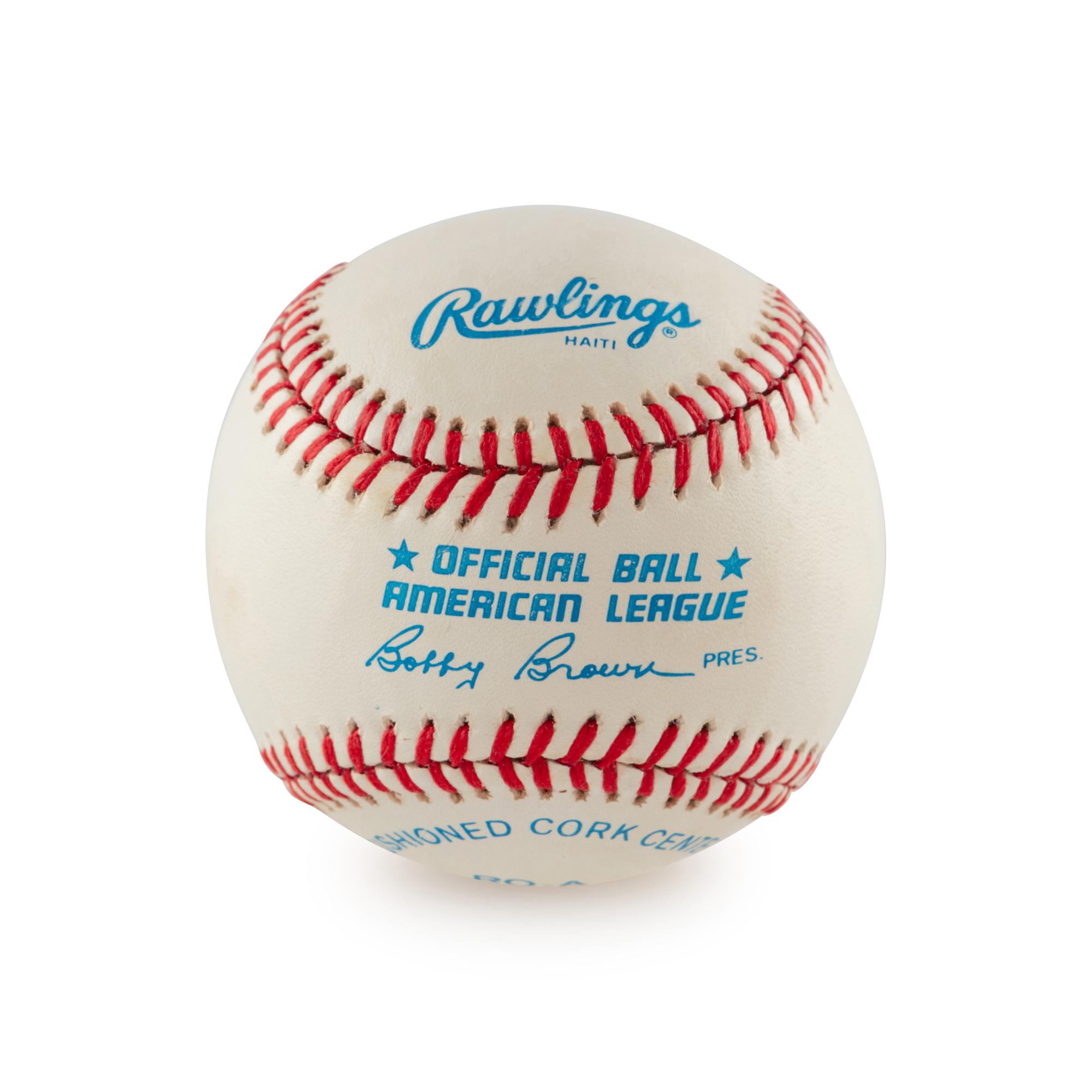 A Mickey Mantle Single Signed Autograph Baseball (JSA Letter)