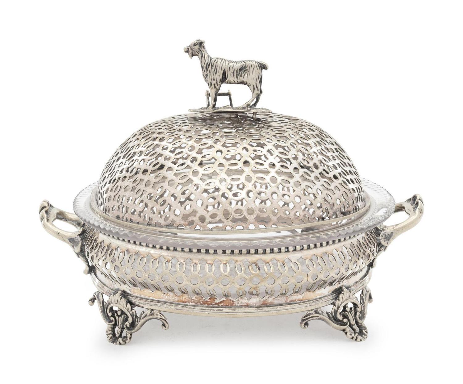 A Collection of English and American Silver-Plate Serving Articles