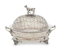 A Collection of English and American Silver-Plate Serving Articles