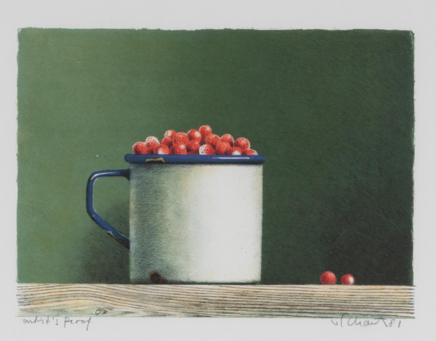 Eight Still Life Prints of Fruits and Bowls