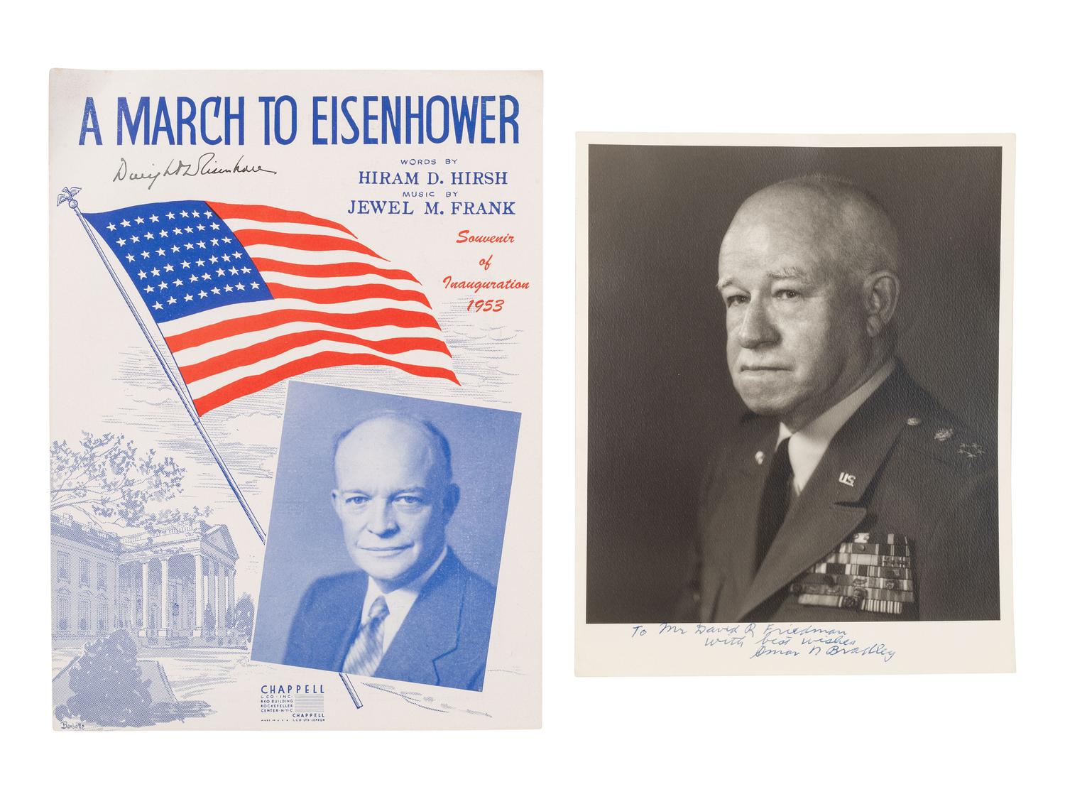 [POLITICS]. Autographs from 20th-century political figures, including: