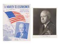 [POLITICS]. Autographs from 20th-century political figures, including: