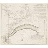 A Benjamin Franklin owned Chart of the Gulf Stream, Remarques Sur la Navigation de Terre-Neuve a New -York afin d'eviter les Courrants et les bas-fonds au Sud de Nantucket et du Banc de George George-Louis Le Rouge, Paris, circa 1783