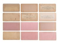 [EARLY PHOTOGRAPHY]. 50 stereoviews of New York City, incl. street scenes and landmarks.