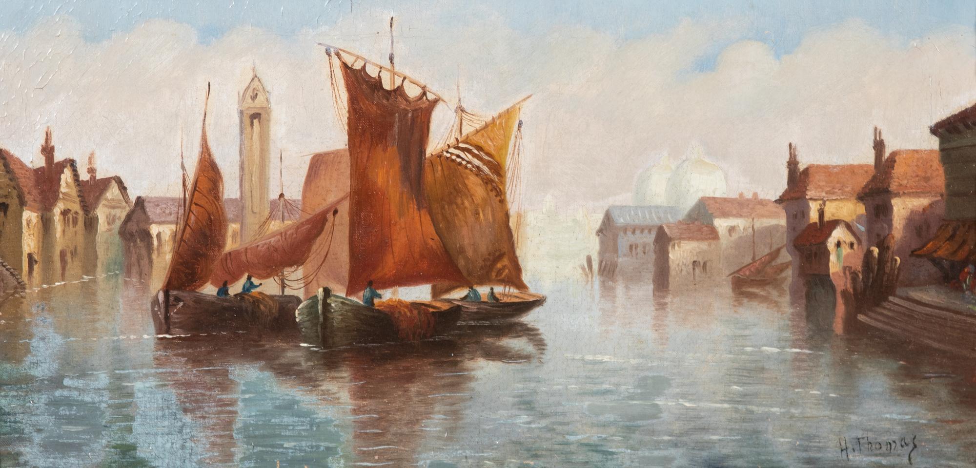 H. Thomas, (American, 19th Century), On the Danube