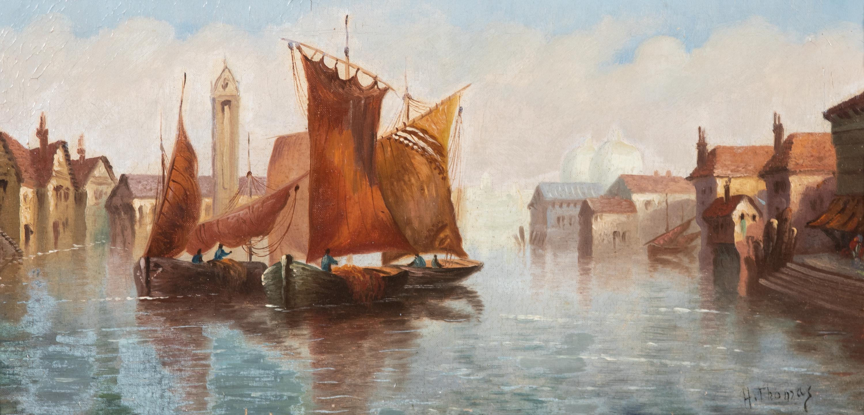 H. Thomas, (American, 19th Century), On the Danube