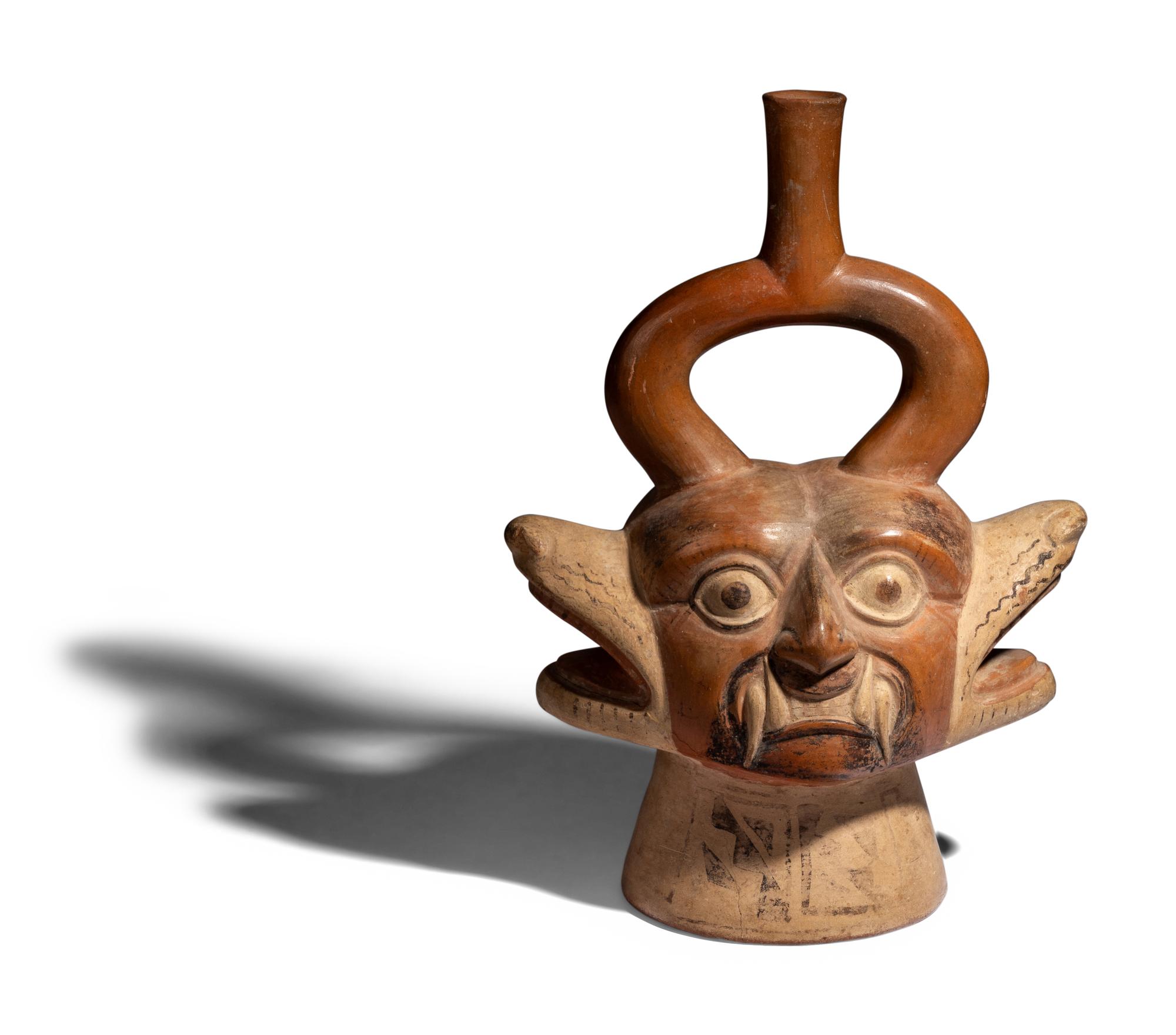 A Moche Stirrup Vessel