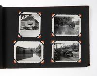 [WORLD WAR II]. Photograph album detailing the experiences of two Indiana military units in the Pacific Theater. Oro Bay, New Guinea, and Tacloban & Leyte, Philippines: n.p., 1944-1945.