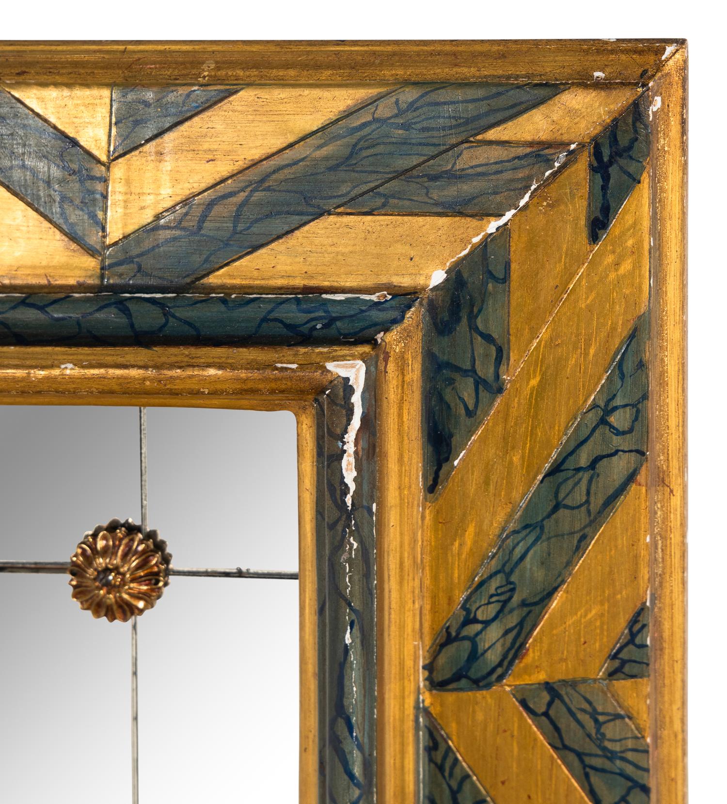 An Art Deco Wall Mirror