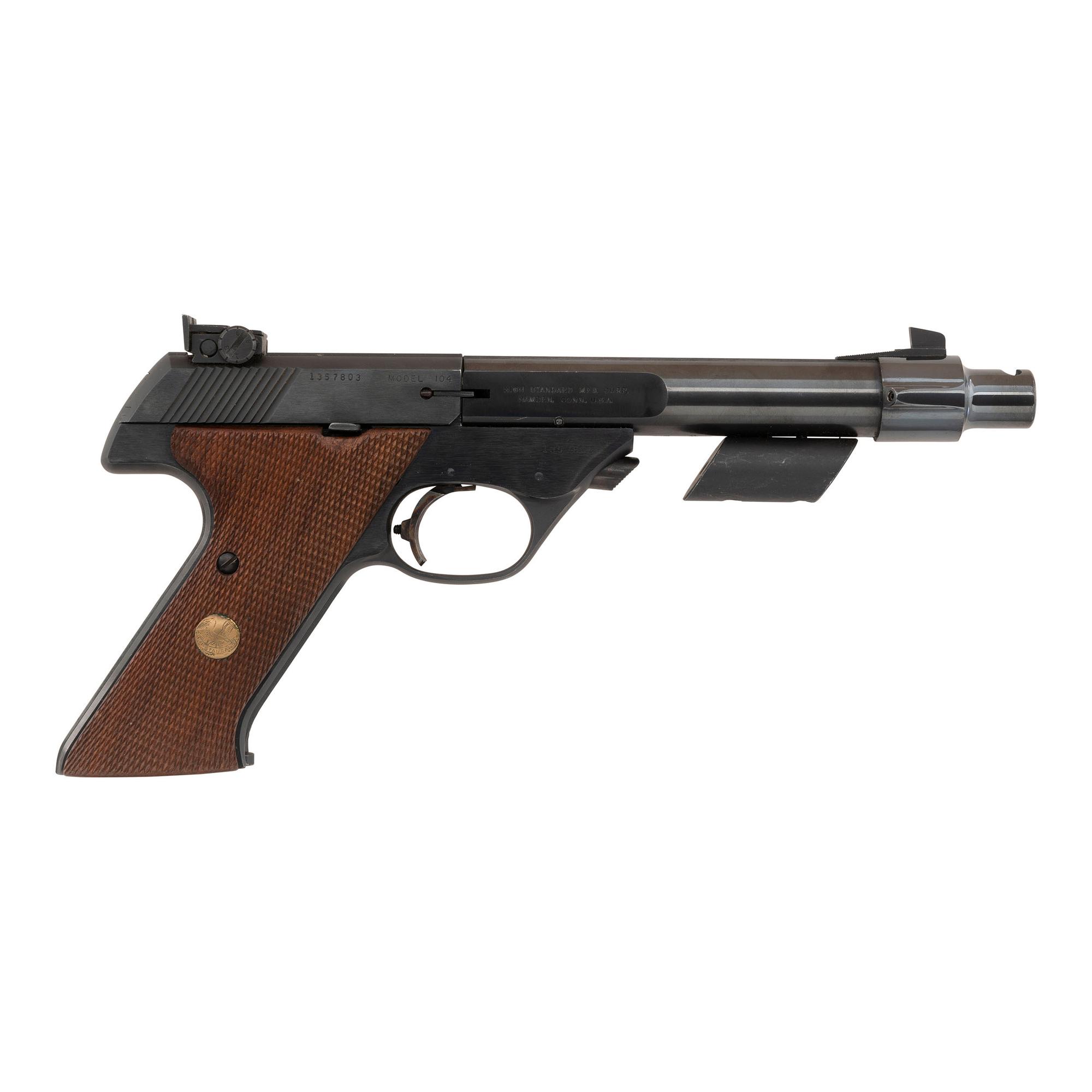 *Hi-Standard Model 104 Supermatic Citation with Muzzle Brake and Barrel Weight
