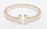 A Sterling Silver "Tiffany T" Cuff Bracelet, Tiffany & Co., 20.50 dwts.